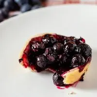 Mini Ginger Blueberry Pies