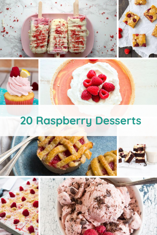 A roundup of 20 desserts starring raspberries