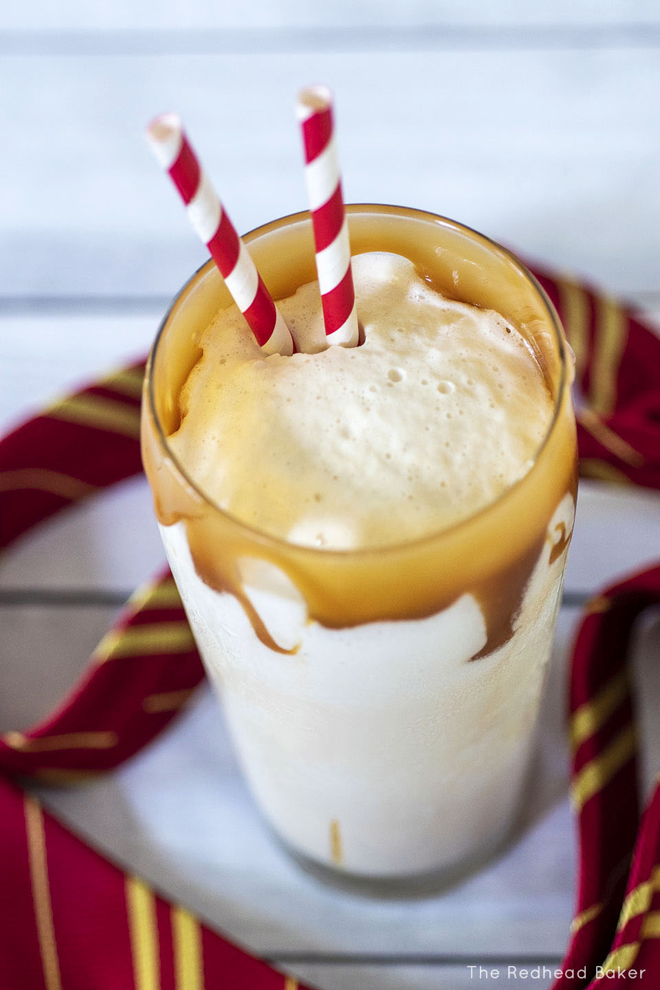 Butterbeer Milkshakes — The Redhead Baker