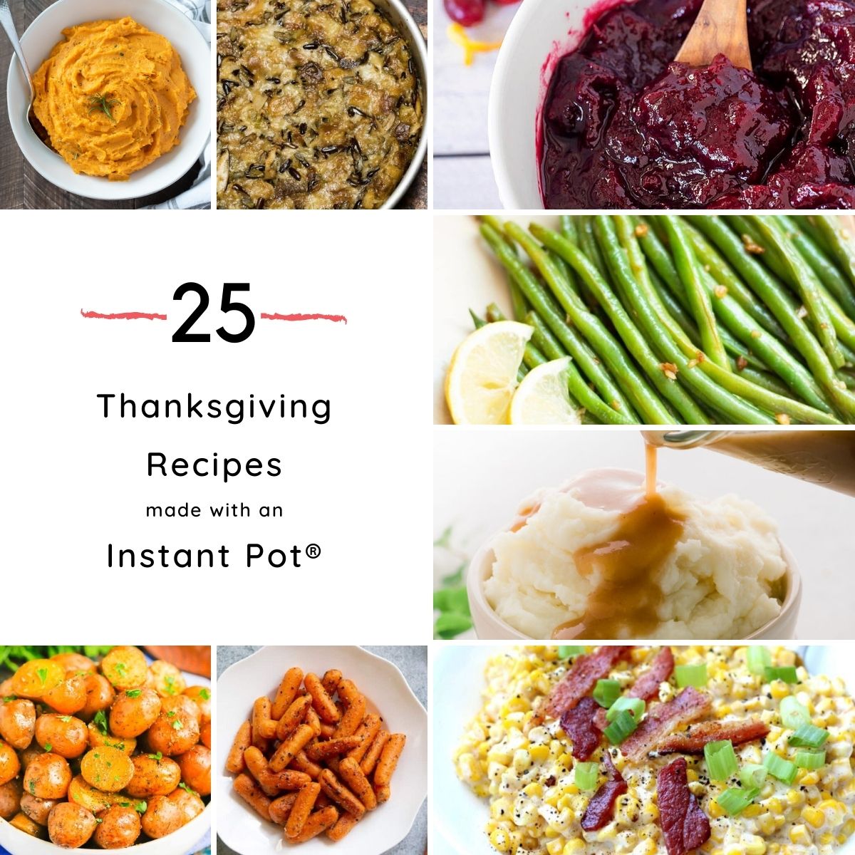25 Instant Pot Thanksgiving Recipes