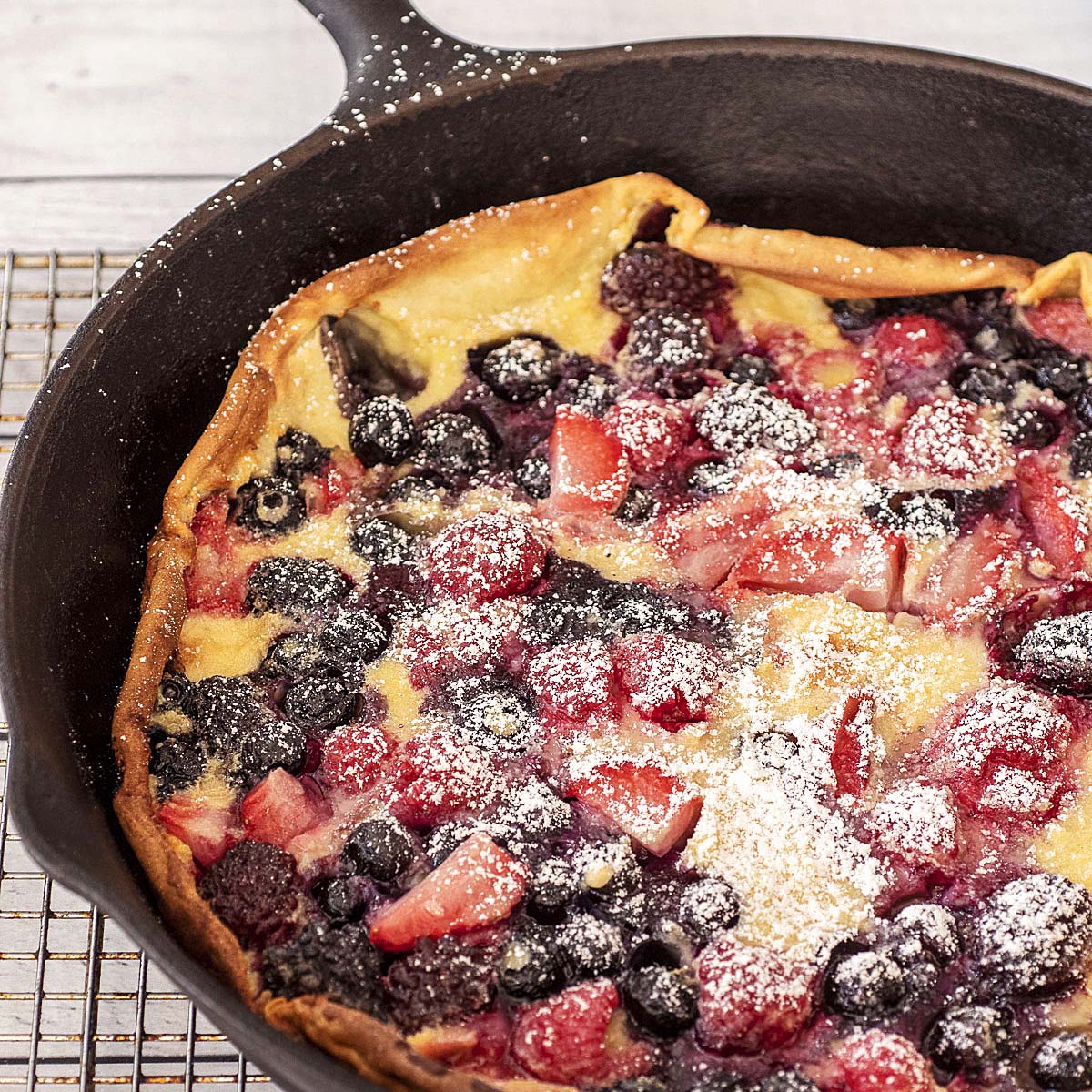 Summer Berry Dutch Baby