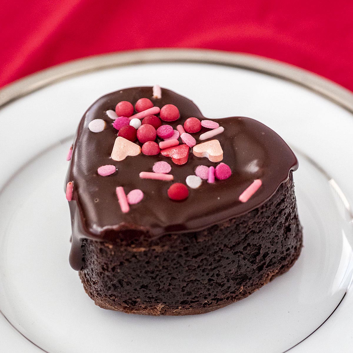 Chocolate-Covered Brownie Hearts — The Redhead Baker