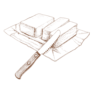 Butter illustration